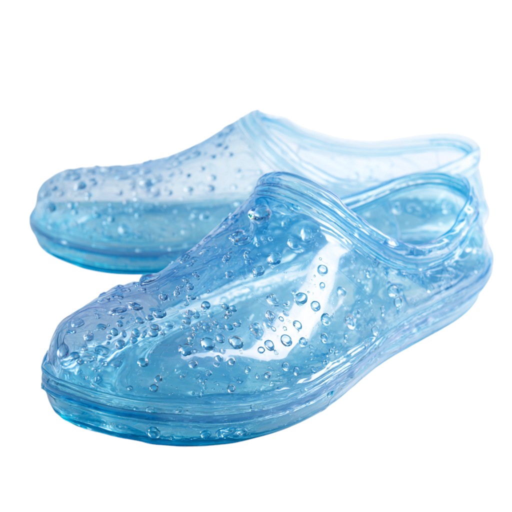 izura Waterproof Heavy-Duty PE Shoe Covers